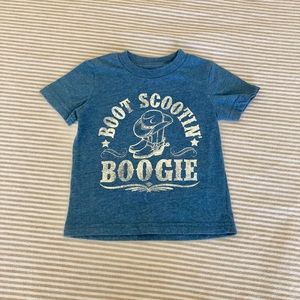 Toddler boy’s Boot Scootin’ Boogie cotton tee